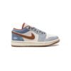 Arstore - Nike Air Jordan 1 Low Phantom Denim Unisex Sneakers