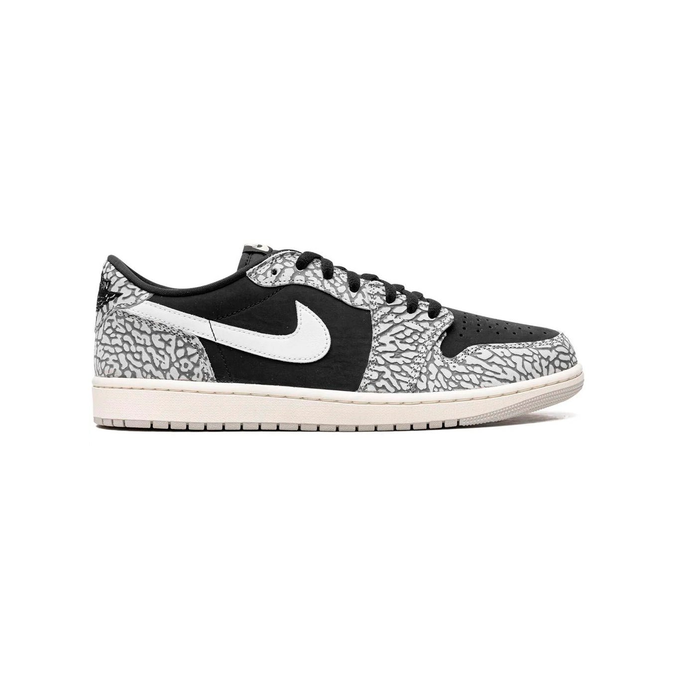 Arstore - Nike Air Jordan 1 Retro Low Black Cement Unisex Sneakers