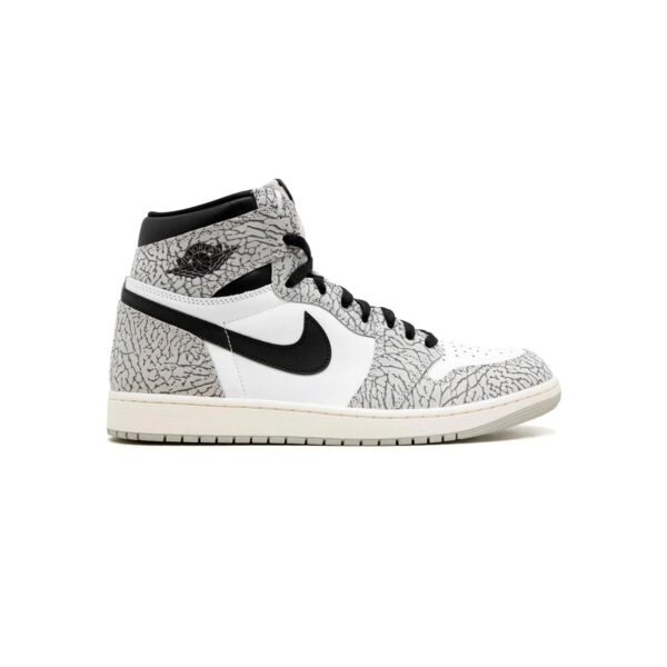 Arstore - Nike Air Jordan 1 High White Cement Sneakers Unisex