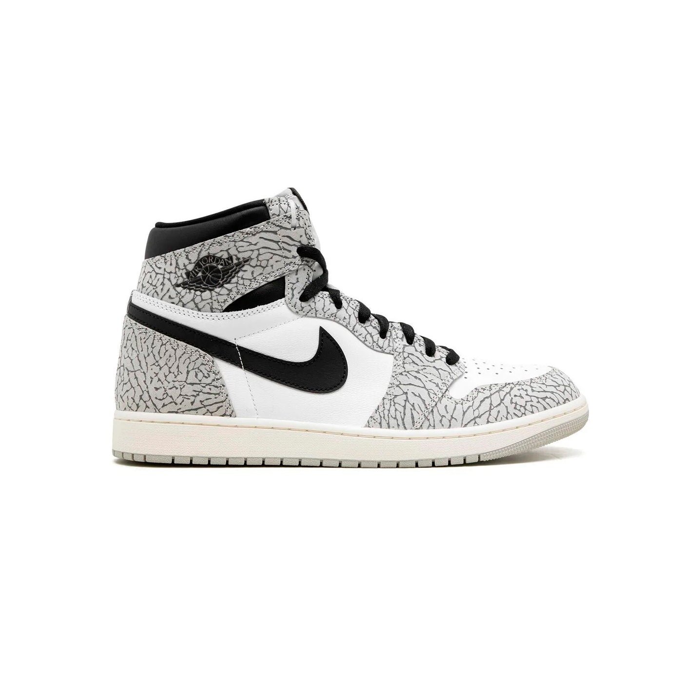 Arstore - Nike Air Jordan 1 High White Cement Sneakers Unisex