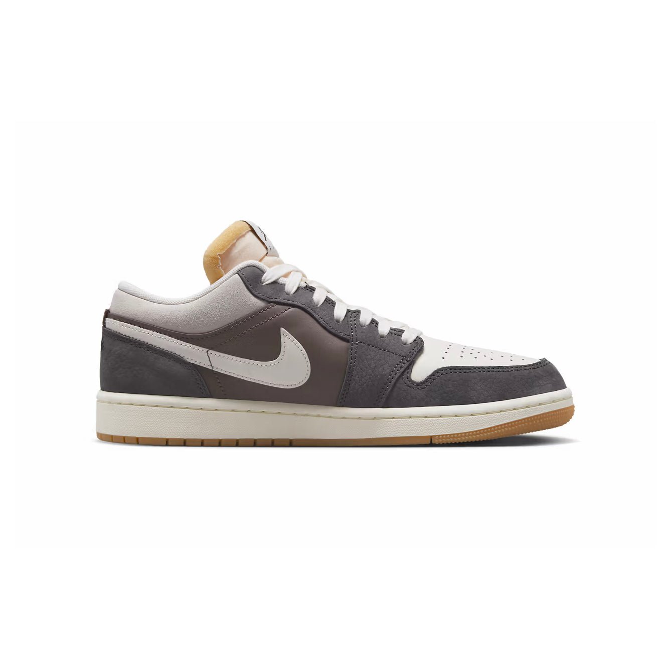 Arstore - Nike Air Jordan 1 Low SNKRS Day Korea Magpie Unisex Sneakers - Bianco Scamosciato - White