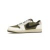 Arstore - Nike Air Jordan 1 Low x Travis Scott Medium Olive Unisex Sneakers - Green