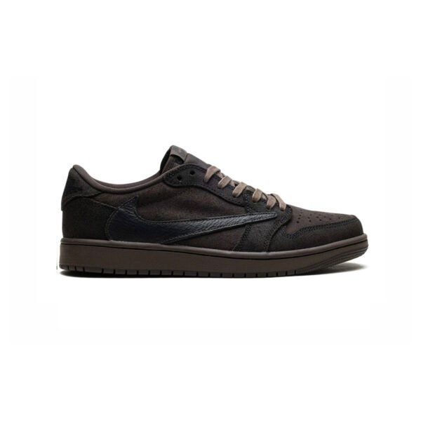 Arstore - Nike Air Jordan 1 Retro Low x Travis Scott Marrone Velluto Unisex Sneakers - Brown