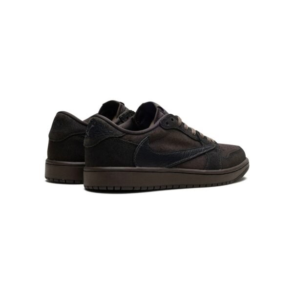 Arstore - Nike Air Jordan 1 Retro Low x Travis Scott Marrone Velluto Unisex Sneakers - Brown