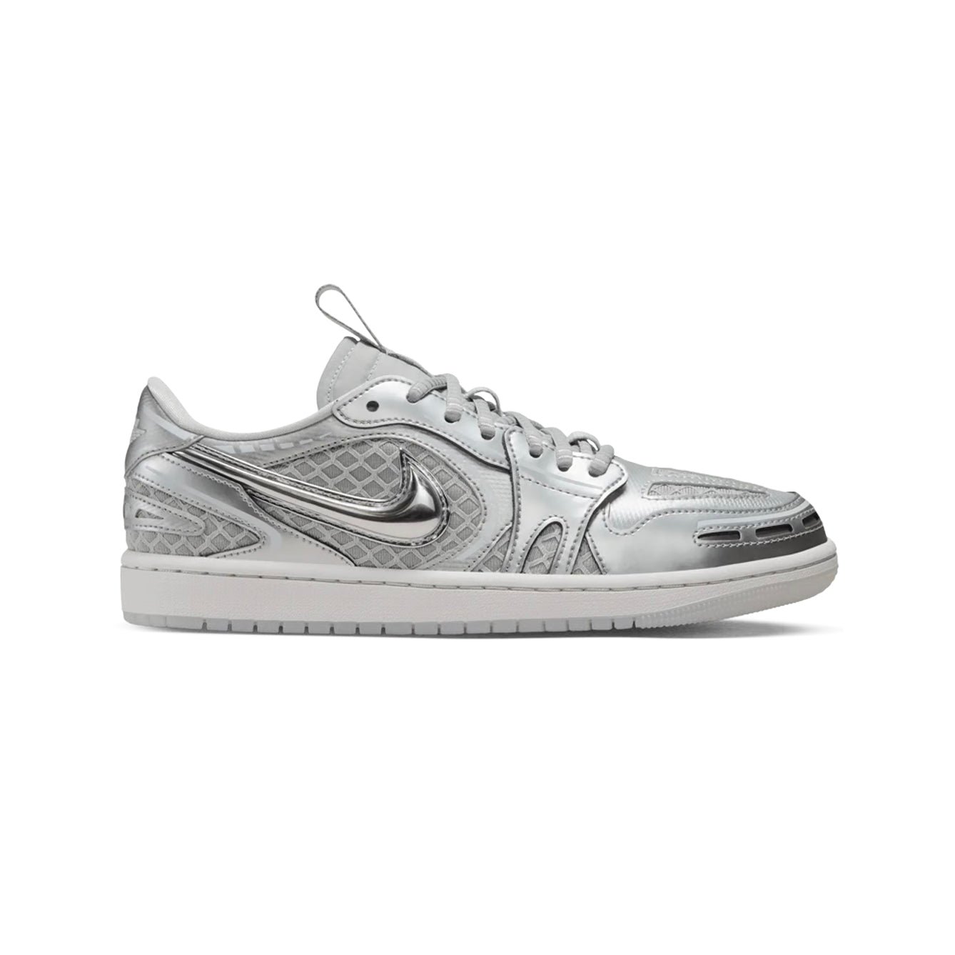 Arstore - Nike Air Jordan 1 Low Method of Make V3 Argento Metallizzato Unisex Sneakers - Silver