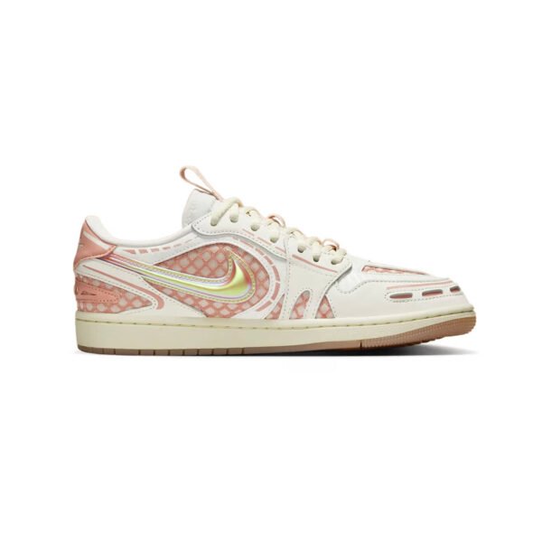Arstore - Jordan 1 Low Method of Make V3 Sail Corallo Lavato Unisex Sneakers