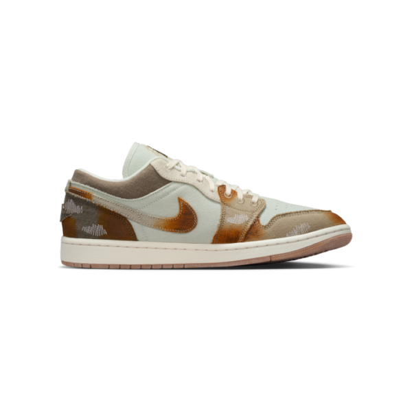 Arstore - Nike Air Jordan 1 Low SE Multicolore Osso Chiaro Unisex Sneakers - Beige