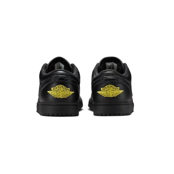 Arstore - Nike Air Jordan 1 Low Black Elephant Print Unisex Sneakers