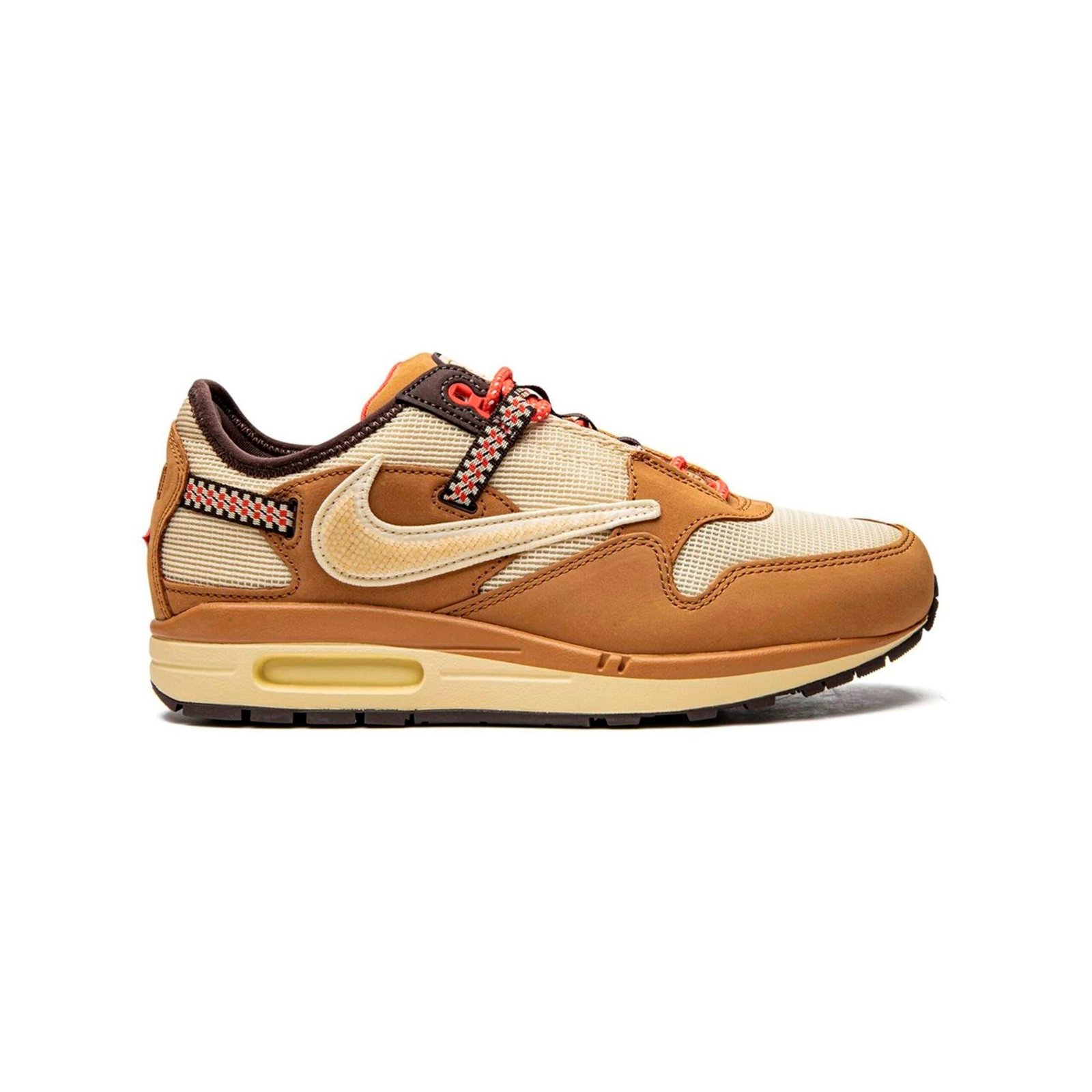 Arstore - Nike Air Max 1 Wheat Lemon x Travis Scott Unisex Sneakers - Grano