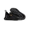 Arstore - Nike Air Max 270 Nero Oro Unisex Sneakers - Black