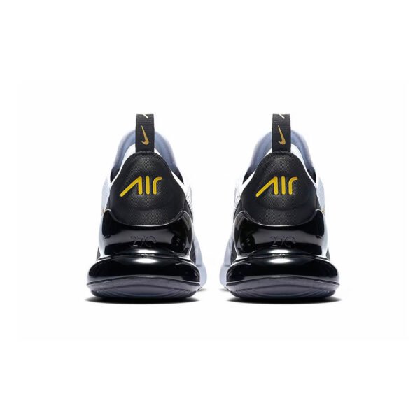 Arstore - Nike Air Max 270 Bianco Oro Metallizzato Nero Unisex Sneakers - Black