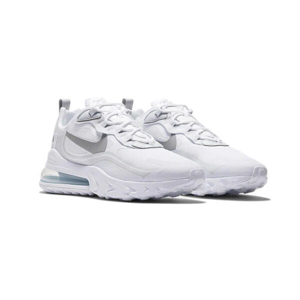 Arstore - Nike Air Max 270 React Grigio Fumo Chiaro Unisex Sneakers - Grey
