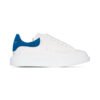 Alexander McQueen Sneakers Oversized Bianche Blu Parigi in Pelle
