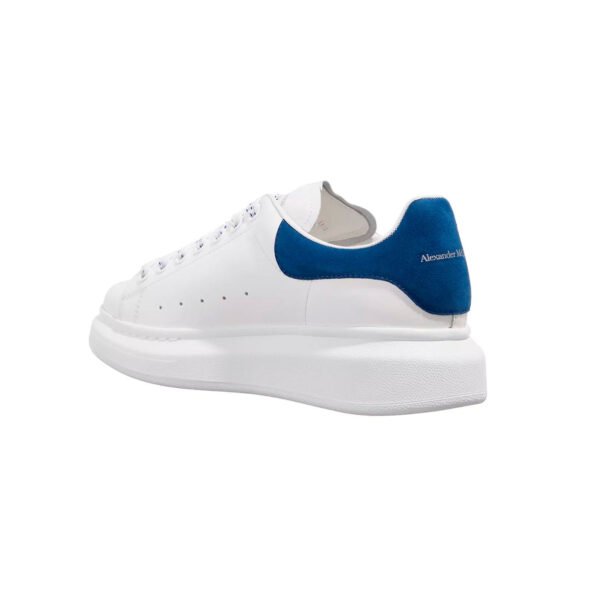 Arstore - Alexander McQueen Sneakers Oversized Bianche Blu Parigi in Pelle - White
