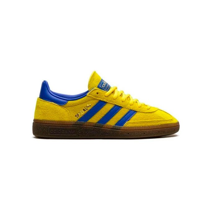 Arstore - Adidas Handball Spezial Giallo Blu Unisex Sneakers - Yellow