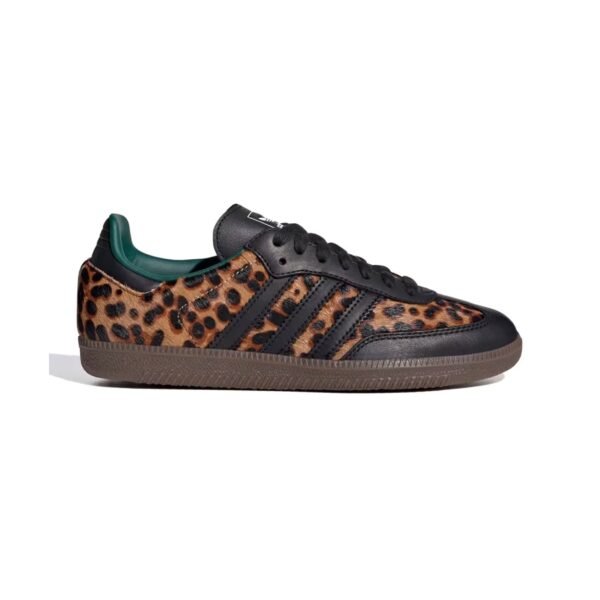 Arstore - Adidas Samba Leopard Pack Nero Intenso Verde College Unisex Sneakers - Black