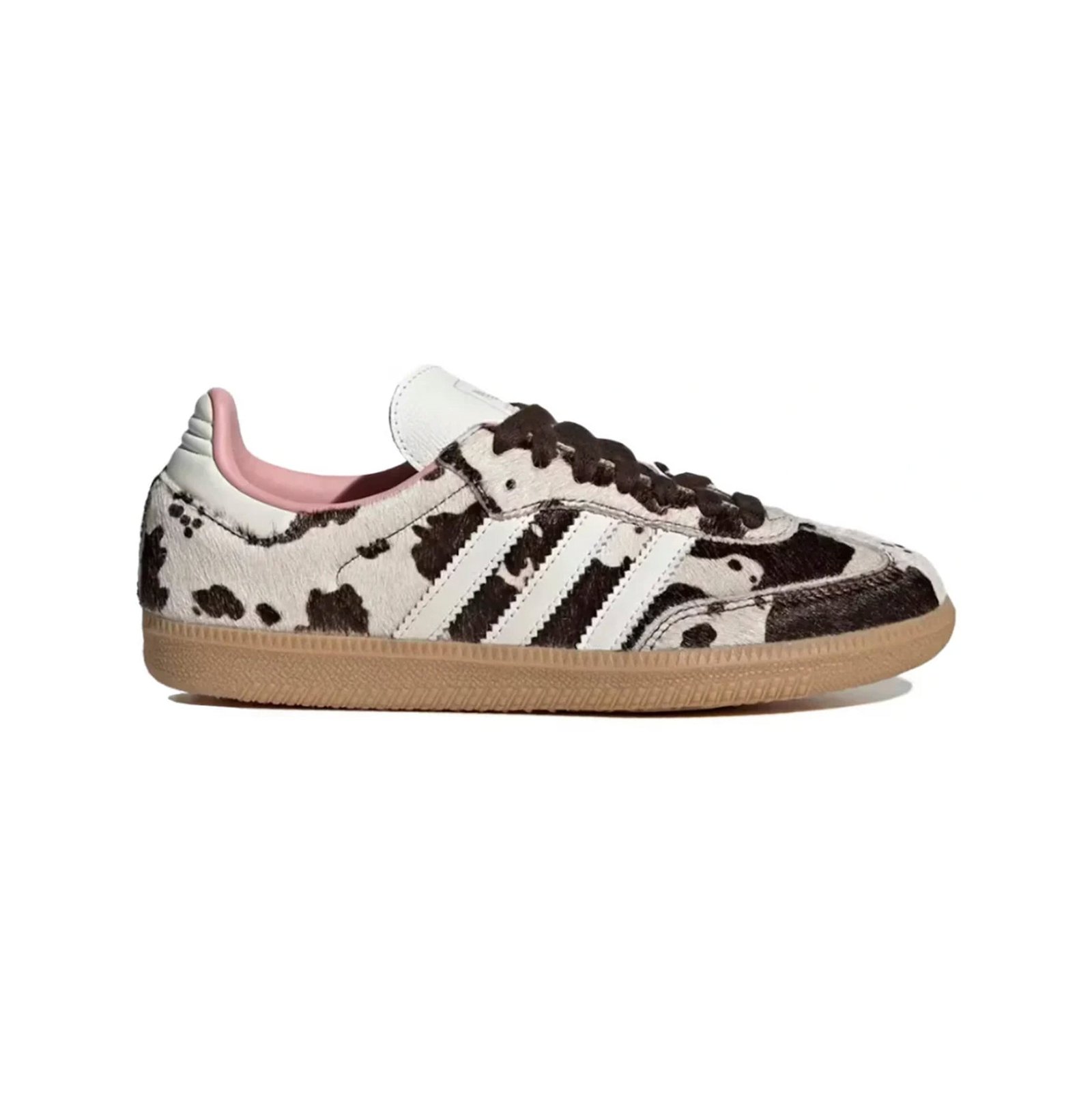 Arstore - Adidas Samba Cow Print Sneakers Unisex - Nero/Bianco - black