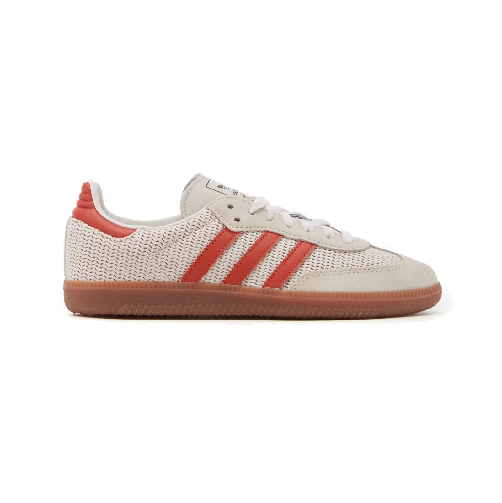 Arstore - Adidas Samba Crystal White Preloved Red Sneakers Unisex