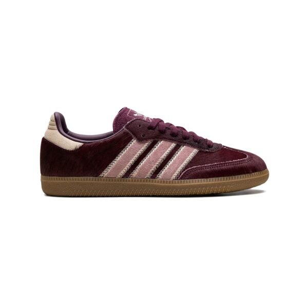 Arstore - Adidas Samba Maroon Sand Strata Pony Unisex Sneakers
