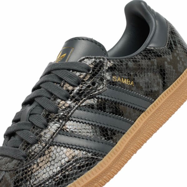 Arstore - Adidas Samba OG Pelle di Serpente Nera Sneakers Unisex - Black