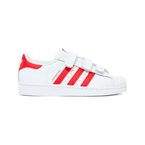 Arstore - Adidas Superstar Rosse Sneakers da Bambino - Red