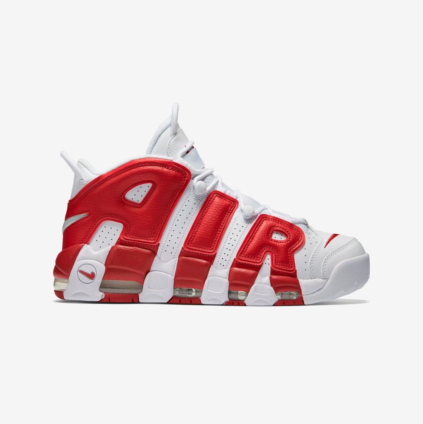 Arstore - Nike Air More Uptempo Varsity Rosso Unisex Sneakers - Red