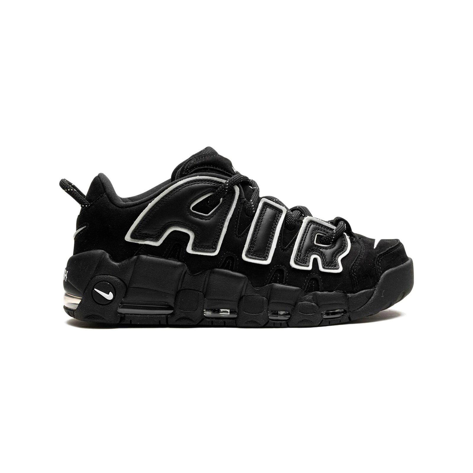 Arstore - Nike Air More Uptempo Low Ambush Nero Unisex Sneakers - Black