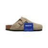 Arstore - Birkenstock Boston Zoccoli Scamosciati Beige Avena Unisex