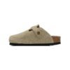 Arstore - Birkenstock Boston Zoccoli Scamosciati Beige Avena Unisex