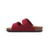 TCG - Birkenstock Arizona Sandali in Pelle Rosso Unisex - Red