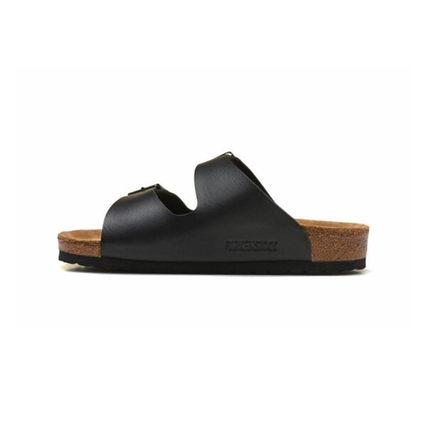 TCG - Birkenstock Arizona Sandali in Pelle Nera Unisex - Nero
