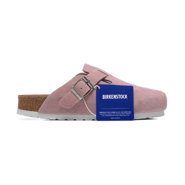 TCG - Birkenstock Boston Zoccoli Scamosciati Rosa Unisex - Pink