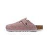 TCG - Birkenstock Boston Zoccoli Scamosciati Rosa Unisex - Pink