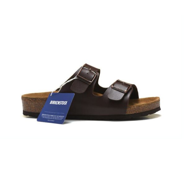 TCG - Birkenstock Arizona Sandali in Pelle Marrone Unisex - Brown