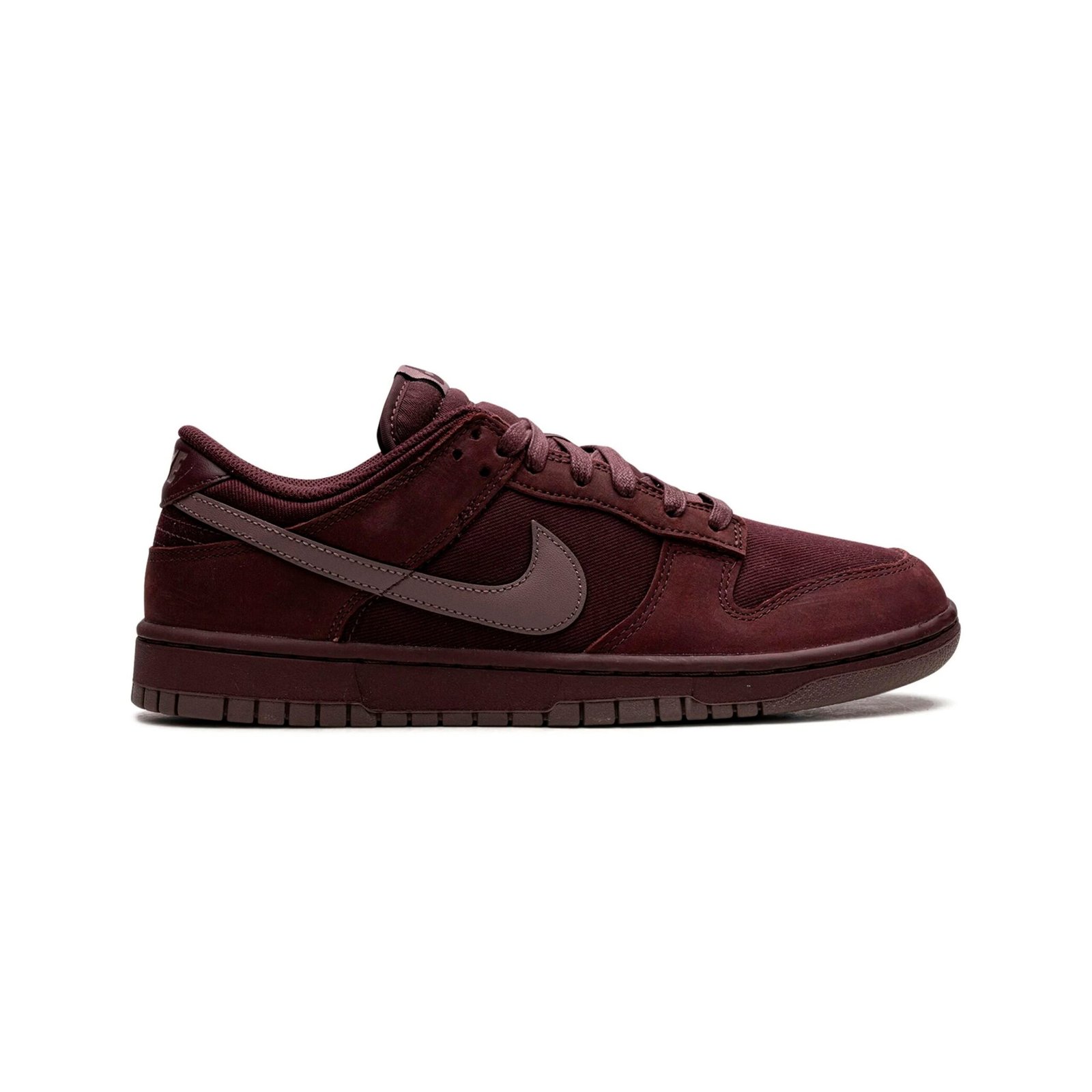 Arstore - Nike Dunk Low Premium Borgogna Crush Sneakers Unisex - Burgundy