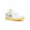 Arstore - Nike Dunk Low x Off-White Lot 1 Sneakers Unisex - Bianco Tela