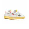 Arstore - Nike Dunk Low x Off-White Lot 1 Sneakers Unisex - Bianco Tela