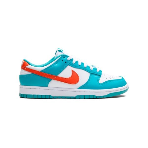 Arstore - Nike Dunk Low Miami Dolphins Sneakers Unisex - Verde/Arancione