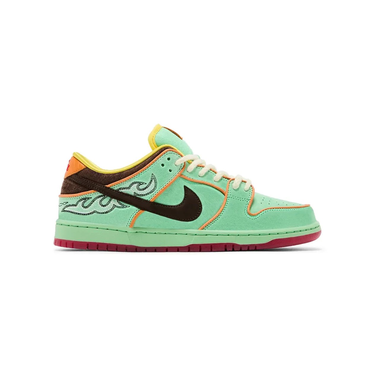 Arstore - Nike Dunk Low SB Rodeo Tourmaline Tormalina Scamosciata Unisex Sneakers - Green