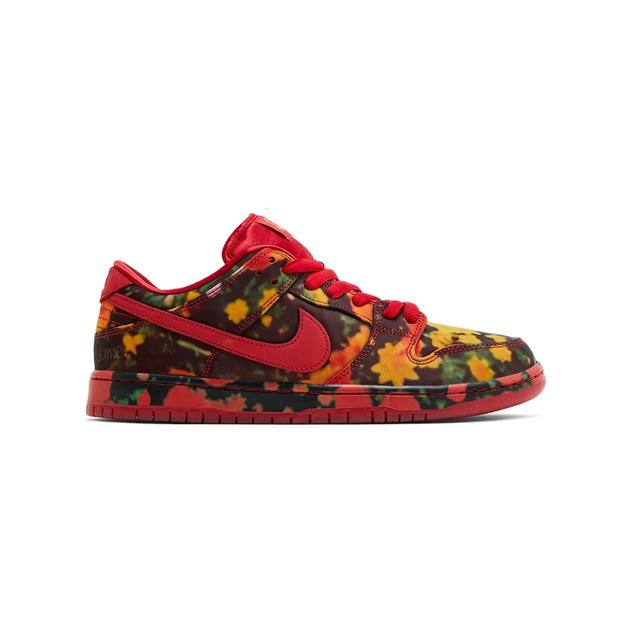 Arstore - Nike Dunk Low SB Il Mago di Oz Campo di Papaveri Rosse Unisex Sneakers - Red