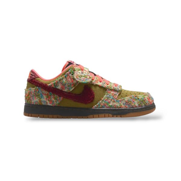 Arstore - Nike Dunk Low Panda Monium Verde Curry Multicolore Sneakers Unisex - Green