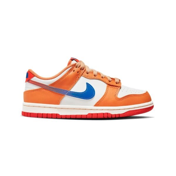 Arstore - Nike Dunk Low SB Hot Curry Game Royal Unisex Sneakers - Orange