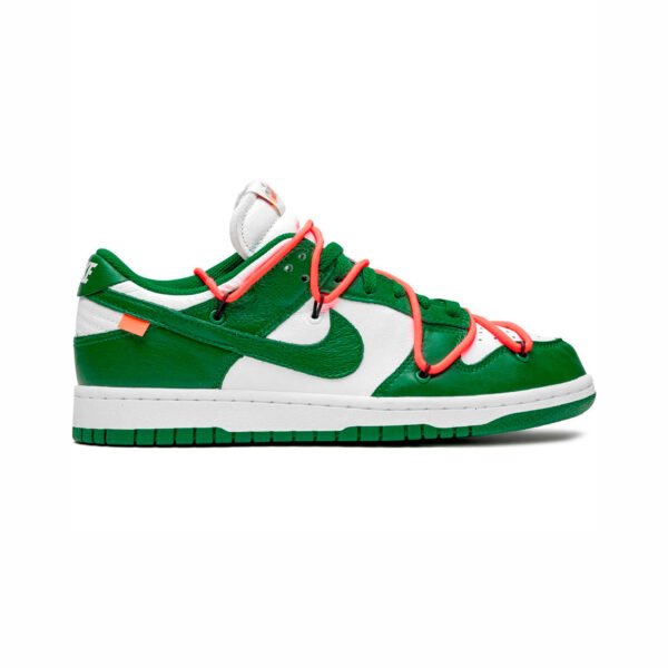 Arstore - Nike Dunk Low x Off-White Verde Pino Unisex Sneakers
