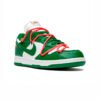 Arstore - Nike Dunk Low x Off-White Verde Pino Unisex Sneakers