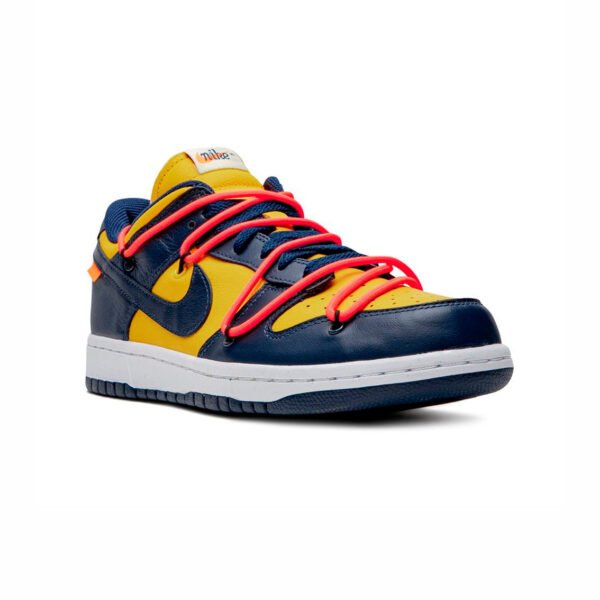 Arstore - Nike Dunk Low Off-White University Gold Unisex Sneakers