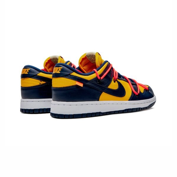 Arstore - Nike Dunk Low Off-White University Gold Unisex Sneakers