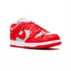Arstore - Nike Dunk Low x Off-White University Red Unisex Sneakers - Rosso/Bianco