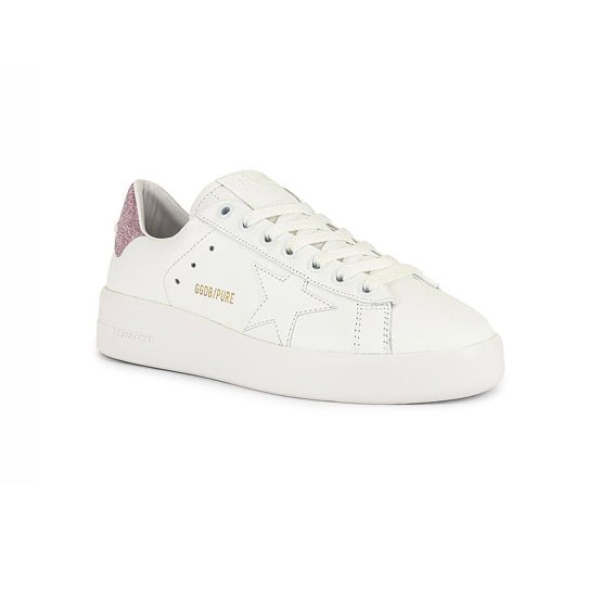 Arstore - Golden Goose Sneakers Pure Star Glitter Rosa in Pelle