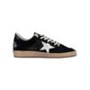 Golden Goose Sneakers Ballstar Nere in Camoscio
