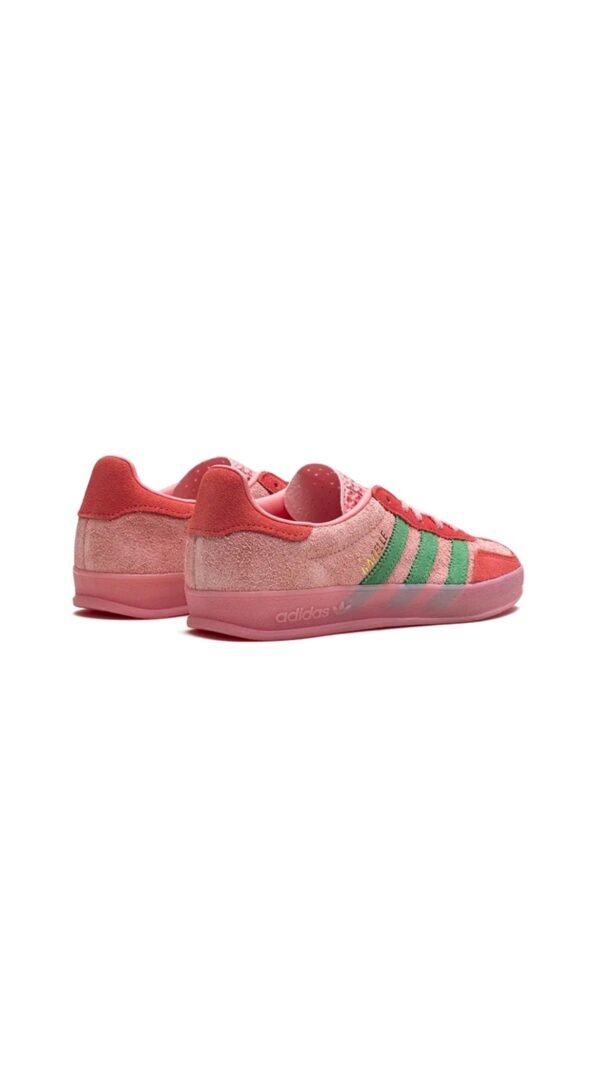 Arstore - Adidas Gazelle Indoor Rosa Scintillante Scarlatto Unisex Sneakers - Pink
